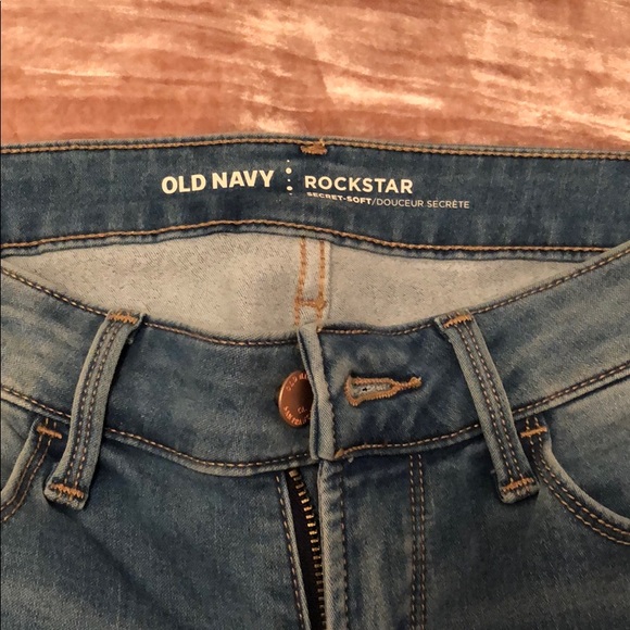 old navy rockstar secret soft jeans